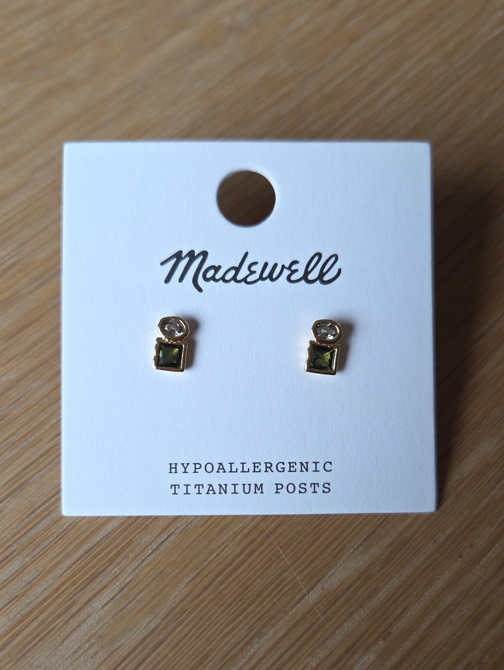 Madewell Mixed Shape Stud Earrings